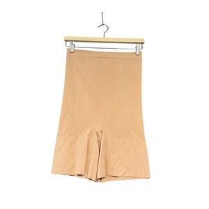 Spanx | High Waisted Mid Thigh Short Nude Beige Shapewear Size 1X